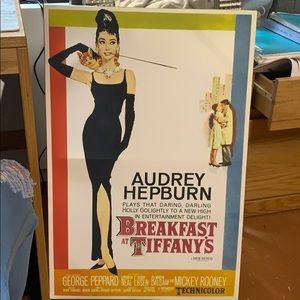 breakfast at tiffany’s canvas
